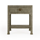 Chatham 23 in. W Rectangular Raffia 1 Drawer Nightstand with Lower Open Shelf by Butler Specialty Company