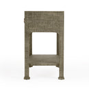 Chatham 23 in. W Rectangular Raffia 1 Drawer Nightstand with Lower Open Shelf by Butler Specialty Company