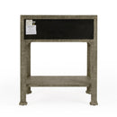 Chatham 23 in. W Rectangular Raffia 1 Drawer Nightstand with Lower Open Shelf by Butler Specialty Company