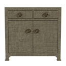 Chatham 31 in. W Rectangular Raffia 2 Drawer Accent Cabinet by Butler Specialty Company