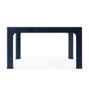 Chatham 36 in. W Square Glass and Raffia Coffee Table by Butler Specialty Company