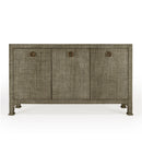 Chatham 60 in. W Rectangular Raffia 3 Door Sideboard by Butler Specialty Company