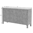 Chatham 60 in. W Rectangular Raffia 3 Door Sideboard by Butler Specialty Company