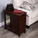 Kelton 11.5 in. W Rectangular Wood 4 Drawer Side Table with Open Shelf by Butler Specialty Company