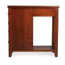 Kelton 11.5 in. W Rectangular Wood 4 Drawer Side Table with Open Shelf by Butler Specialty Company