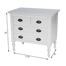 Easterbrook 31.5 in. W Rectangular Wood 4 Drawer Accent Chest by Butler Specialty Company