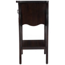 Rochelle 18 in. W Rectangular Wood 1 Drawer Nightstand with Lower Open Shelf by Butler Specialty Company