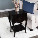 Rochelle 18 in. W Rectangular Wood 1 Drawer Nightstand with Lower Open Shelf by Butler Specialty Company