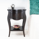 Rochelle 18 in. W Rectangular Wood 1 Drawer Nightstand with Lower Open Shelf by Butler Specialty Company