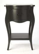 Rochelle 18 in. W Rectangular Wood 1 Drawer Nightstand with Lower Open Shelf by Butler Specialty Company