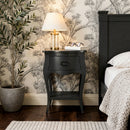 Rochelle 18 in. W Rectangular Wood 1 Drawer Nightstand with Lower Open Shelf by Butler Specialty Company