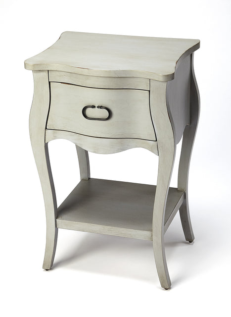 Rochelle 18 in. W Rectangular Wood 1 Drawer Nightstand with Lower Open Shelf by Butler Specialty Company