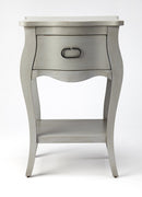 Rochelle 18 in. W Rectangular Wood 1 Drawer Nightstand with Lower Open Shelf by Butler Specialty Company