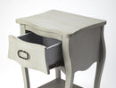 Rochelle 18 in. W Rectangular Wood 1 Drawer Nightstand with Lower Open Shelf by Butler Specialty Company