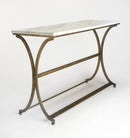 Pamina 48 in. W Rectangular Marble and Metal Console Table by Butler Specialty Company