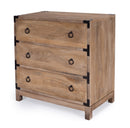 Forster 28 in. W Rectangular Wood Campaign 3 Drawer Dresser by Butler Specialty Company