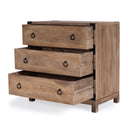 Forster 28 in. W Rectangular Wood Campaign 3 Drawer Dresser by Butler Specialty Company