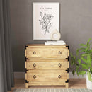 Forster 28 in. W Rectangular Wood Campaign 3 Drawer Dresser by Butler Specialty Company