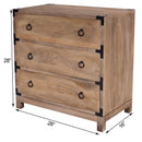 Forster 28 in. W Rectangular Wood Campaign 3 Drawer Dresser by Butler Specialty Company