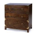 Forster 28 in. W Rectangular Wood Campaign 3 Drawer Dresser by Butler Specialty Company