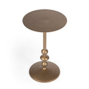 Zora 12 in. W Round Iron Pedestal Base Side Table by Butler Specialty Company