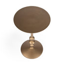 Zora 12 in. W Round Iron Pedestal Base Side Table by Butler Specialty Company