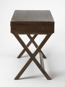 Forster 40.5 in. W Rectangular Wood 3 Drawer Campaign Writing Desk by Butler Specialty Company