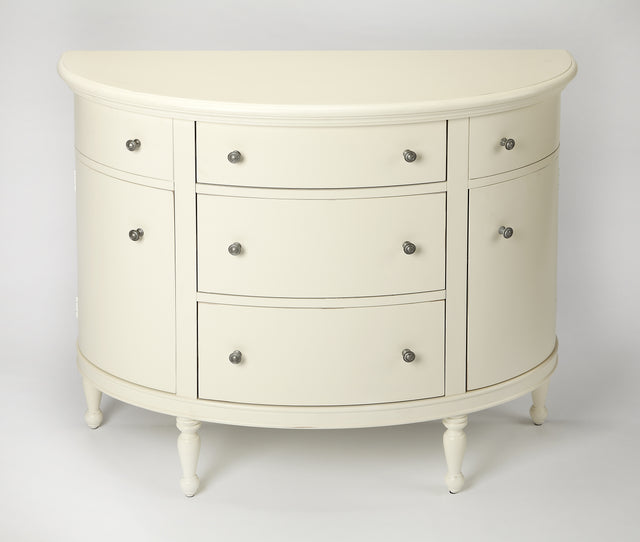 Bedford 41 in. W Demilune Traditional Console Table with Storage by Butler Specialty Company