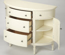 Bedford 41 in. W Demilune Traditional Console Table with Storage by Butler Specialty Company