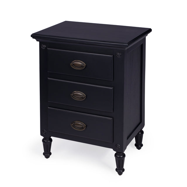 Easterbrook 21.5 in. W Rectangular Wood 3 Drawer  Nightstand by Butler Specialty Company