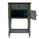 Chadway 20 in. W Rectangular Wood Rustic 1 Drawer End Table by Butler Specialty Company