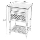 Chadway 20 in. W Rectangular Wood Rustic 1 Drawer End Table by Butler Specialty Company