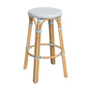 Tobias 30 in. Seat Height Round Rattan Backless Bar Stool by Butler Specialty Company