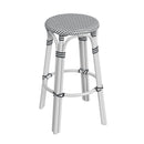 Tobias 30 in. Seat Height Round Rattan Backless Bar Stool by Butler Specialty Company
