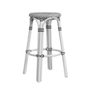 Tobias 30 in. Seat Height Round Rattan Backless Bar Stool by Butler Specialty Company