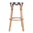 Tobias 30 in. Seat Height Round Rattan Backless Bar Stool by Butler Specialty Company