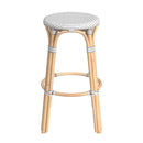 Tobias 30 in. Seat Height Round Rattan Backless Bar Stool by Butler Specialty Company