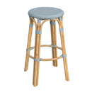Tobias 30 in. Seat Height Round Rattan Backless Bar Stool by Butler Specialty Company