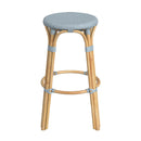 Tobias 30 in. Seat Height Round Rattan Backless Bar Stool by Butler Specialty Company