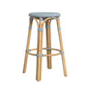 Tobias 30 in. Seat Height Round Rattan Backless Bar Stool by Butler Specialty Company