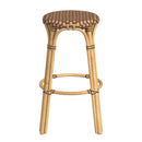 Tobias 30 in. Seat Height Round Rattan Backless Bar Stool by Butler Specialty Company