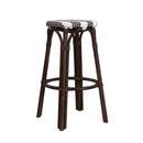 Tobias 30 in. Seat Height Round Rattan Backless Bar Stool by Butler Specialty Company