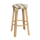 Tobias 30 in. Seat Height Round Rattan Backless Bar Stool by Butler Specialty Company