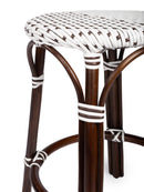 Tobias 24 in. Seat Height Round Rattan Backless Counter Stool by Butler Specialty Company