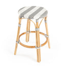 Tobias 24 in. Seat Height Round Rattan Backless Counter Stool by Butler Specialty Company