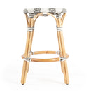 Tobias 24 in. Seat Height Round Rattan Backless Counter Stool by Butler Specialty Company