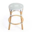 Tobias 24 in. Seat Height Round Rattan Backless Counter Stool by Butler Specialty Company