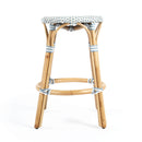 Tobias 24 in. Seat Height Round Rattan Backless Counter Stool by Butler Specialty Company
