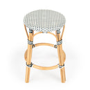 Tobias 24 in. Seat Height Round Rattan Backless Counter Stool by Butler Specialty Company