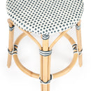 Tobias 24 in. Seat Height Round Rattan Backless Counter Stool by Butler Specialty Company